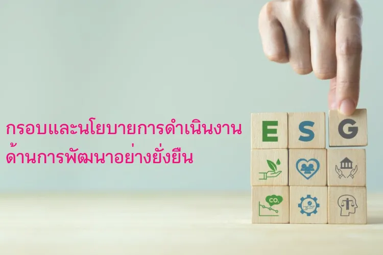 กรอบและนโยบายการดำเนินงานด้านการพัฒนาอย่างยั่งยืน (th) 750 500